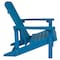 Flash Furniture Blue Poly Resin Adirondack Chair, PK 4 4-JJ-C14501-BLU-GG - alternate 9